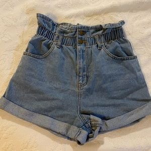 Forever 21 Contemporary Paper bag shorts - S